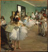 Edgar Degas The Dance Class oil